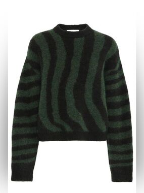 REMAIN Birger Christensen Cami Oversized Mohair Stripe Sweater US 10